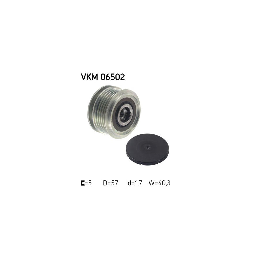 Skf Vkm 06502 Alternator Freewheel Clutch