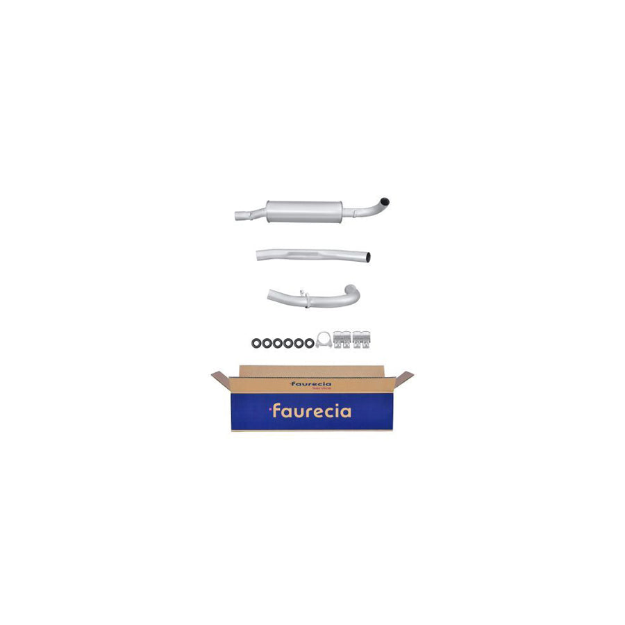 Hella 8LD 366 027-241 Rear Silencer