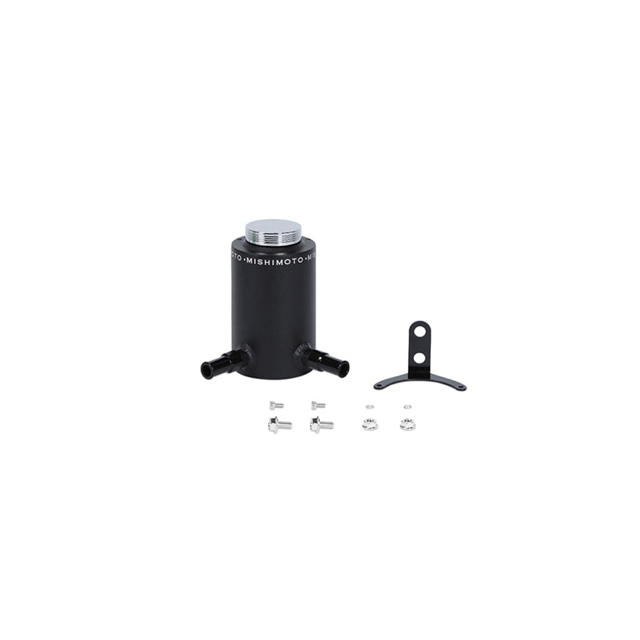 Mishimoto MMRT-PSAWBK Aluminum Power Steering Reservoir Tank - Wrinkle Black