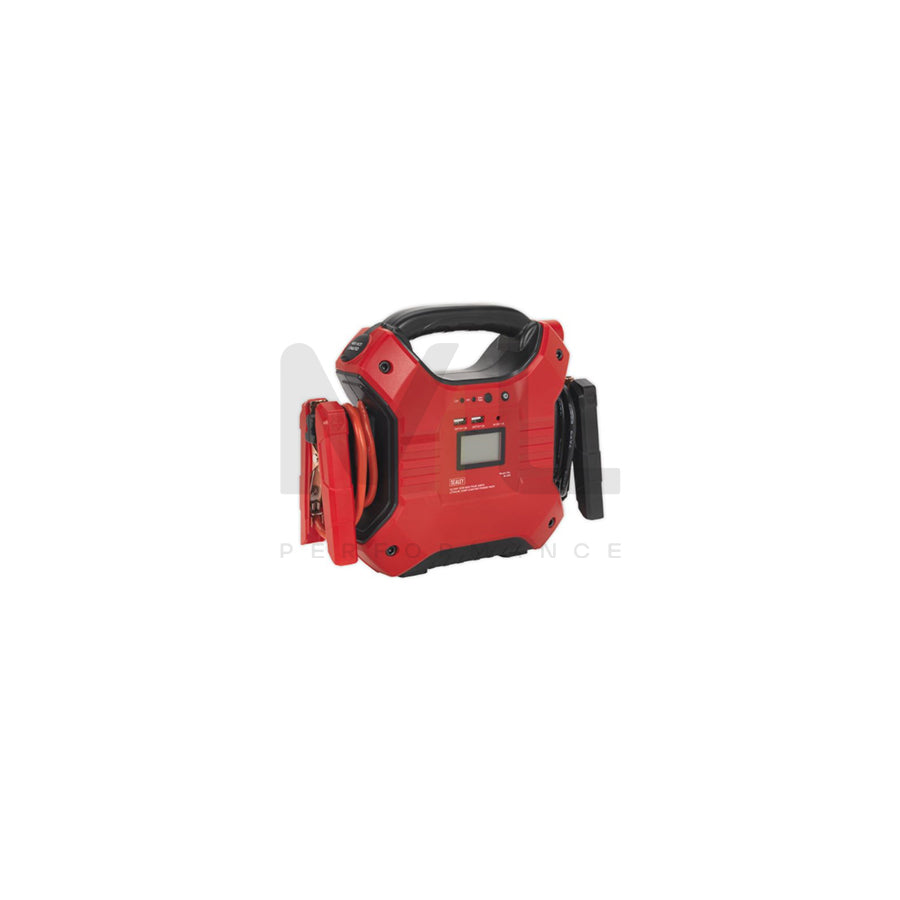 SEALEY SL32S Car jump starter Battery Capacity: 32Ah, with illuminated LCD display
