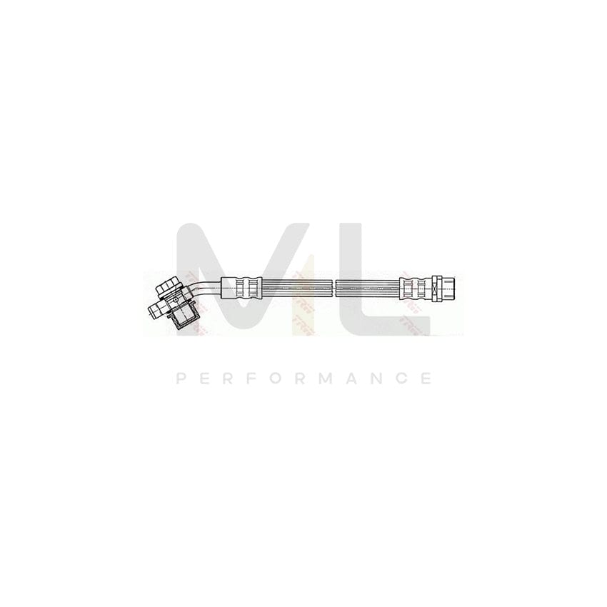 TRW PHD543 Brake Hose for AUDI A4 255mm, M10x1