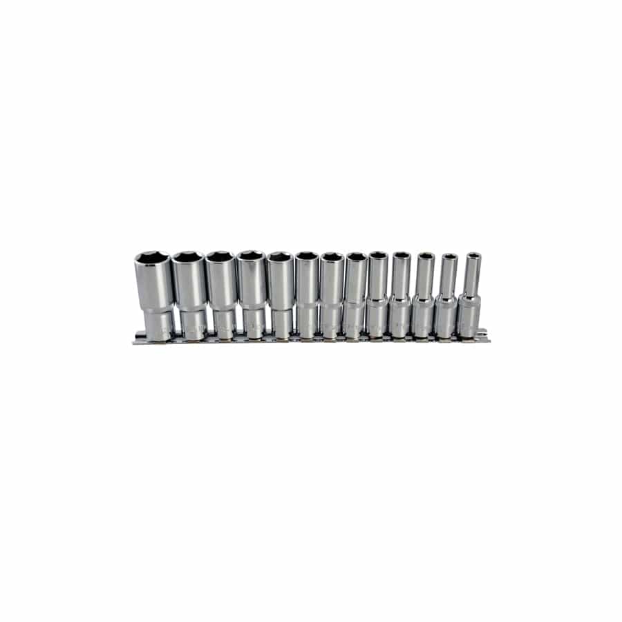 BlueSpot Tools B/S01542 3/8in Drive Deep Socket Set, 13 Piece