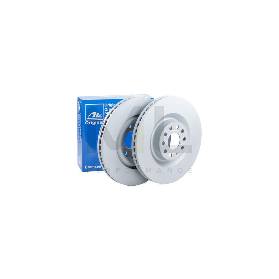 ATE 24.0130-0115.1 Brake Disc Vented, Coated, High-carbon  - 1 piece