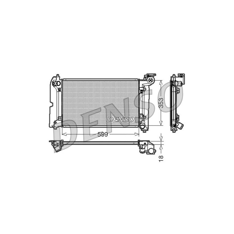 DENSO DRM50011 Engine Radiator
