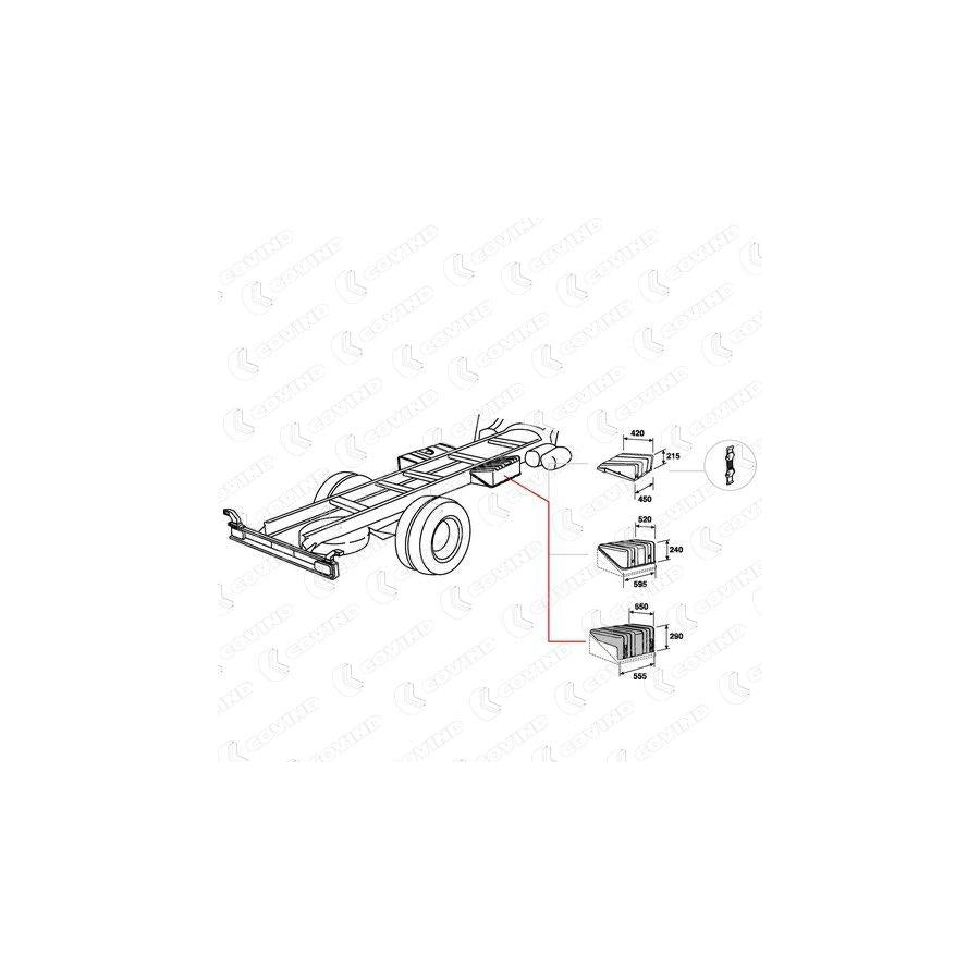 Covind 060/619 Cover, Battery Box