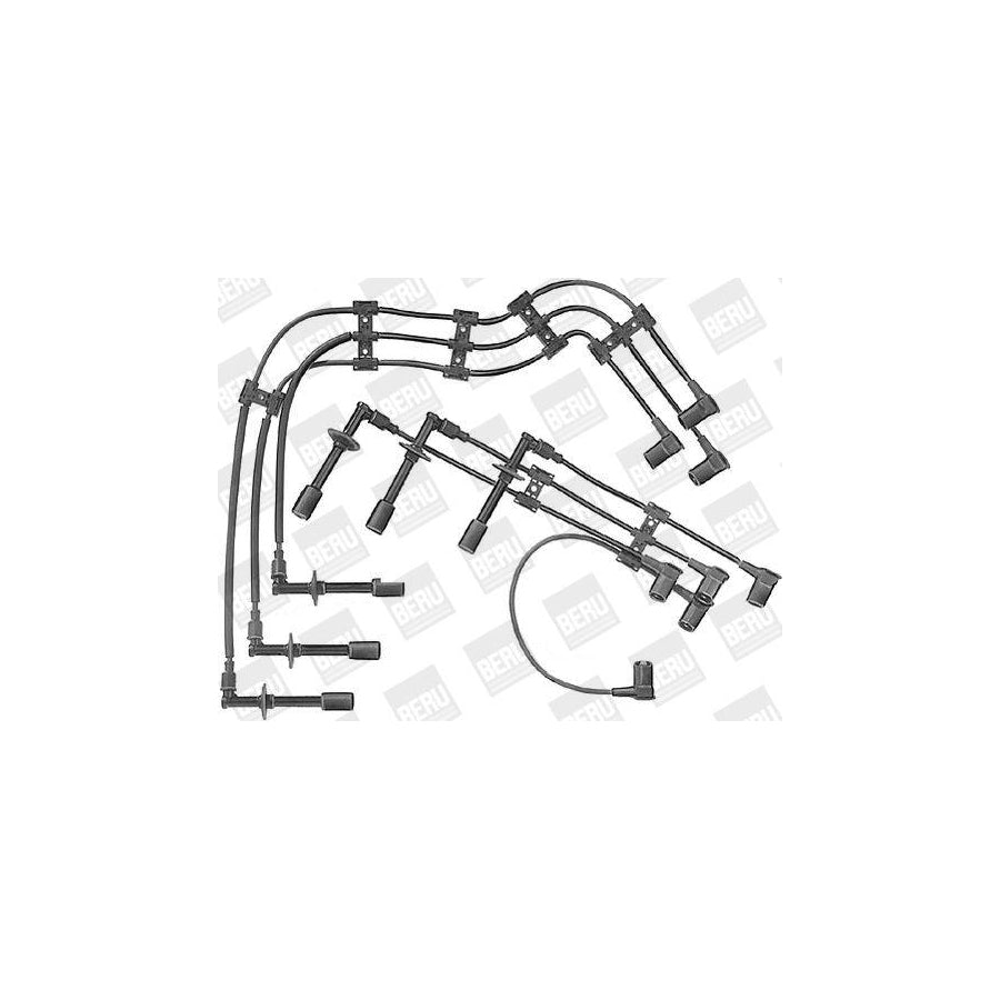 Beru Ze715 Ignition Cable Kit for Porsche 911