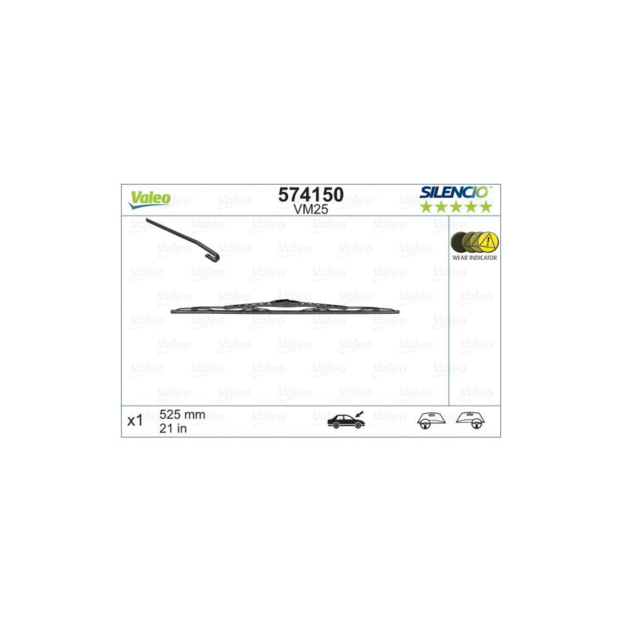 Valeo Silencio 574150 Wiper Blade