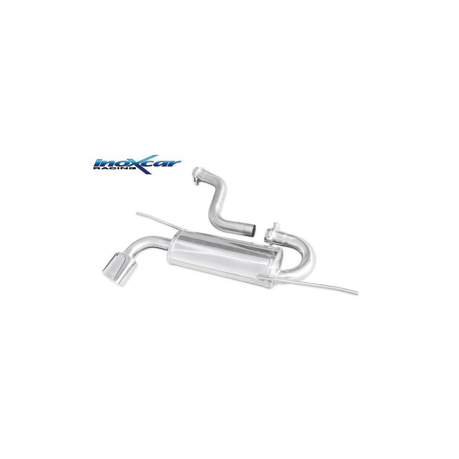 InoXcar WSCI.01.SB VW Scirocco Stainless Steel Rear Exhaust