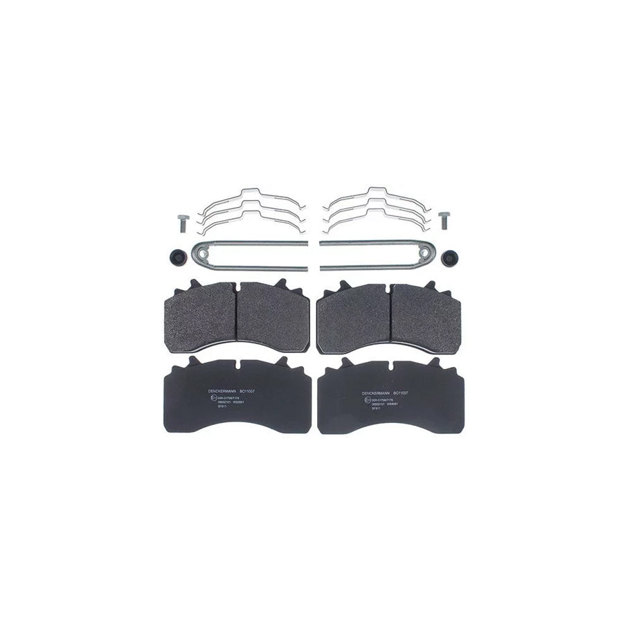 Denckermann Bc11007 Bc11007 Brake Pad Set