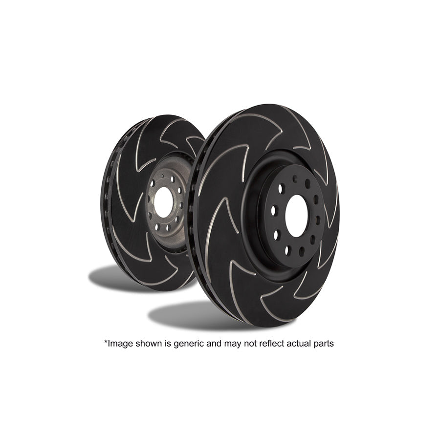 EBC PD16KR011 Audi Skoda VW Greenstuff Rear Brake Pad & BSD Disc Kit - TRW Caliper 3 | ML Performance UK Car Parts