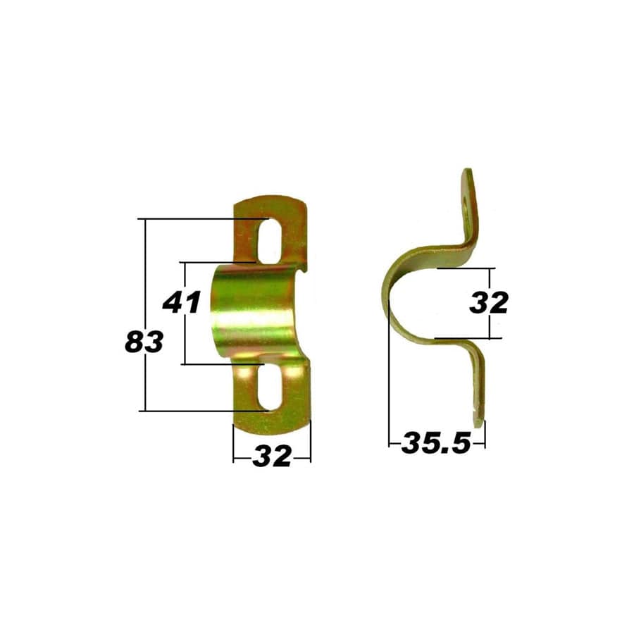 SuperPro SPF0984K Anti-Roll Bar Steel Mount BRacket