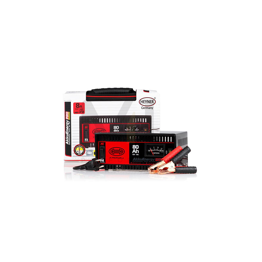 HEYNER AkkuEnergy Pro 930800 Battery Charger 8A, 12V, 18-80Ah