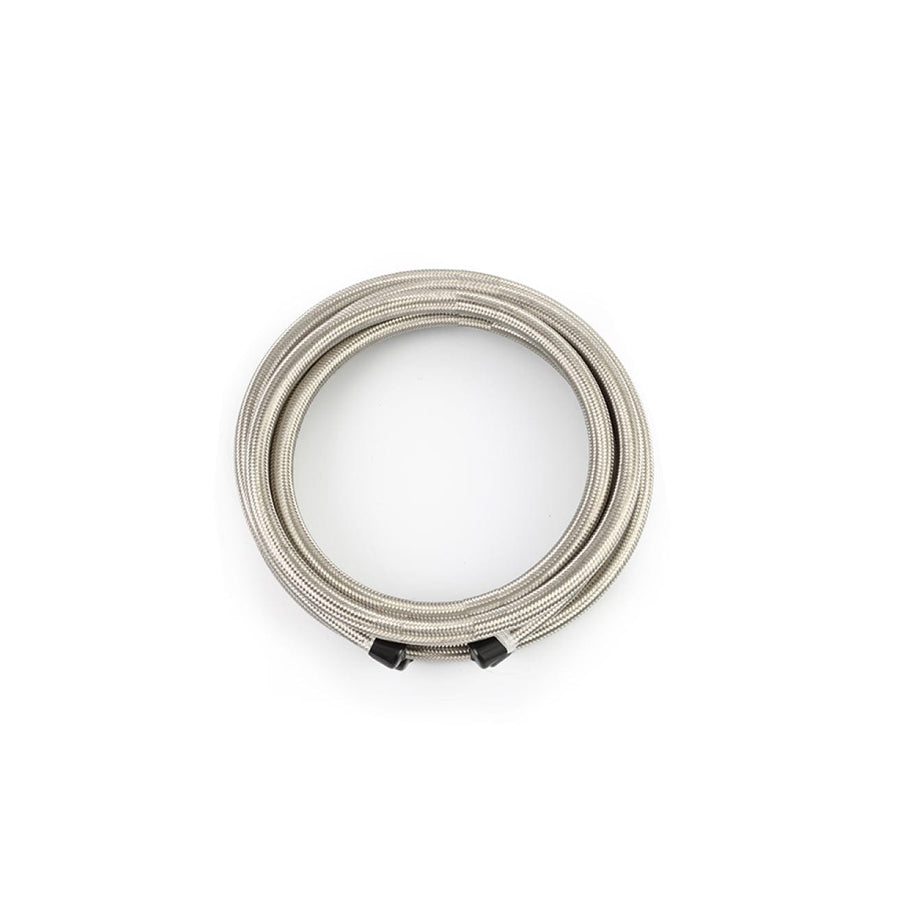 Mishimoto MMSBH-08180-CS 15Ft Stainless Steel Braided Hose w/ -8AN Fittings - Stainless