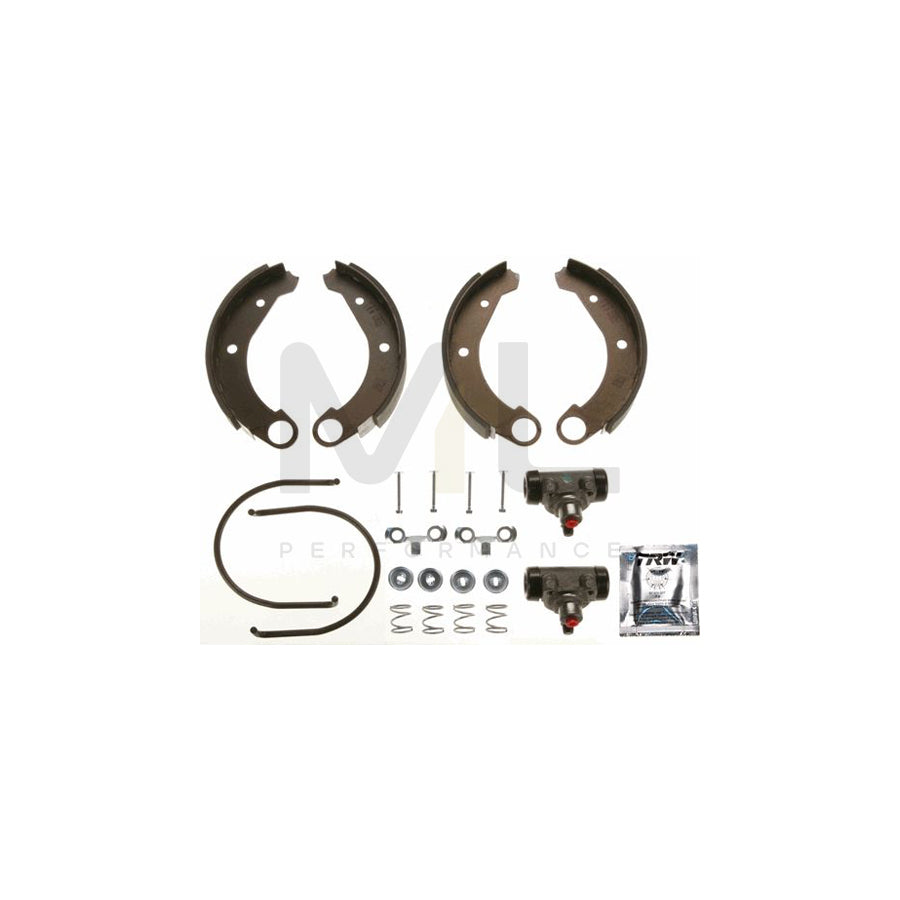 TRW Brake Kit BK1110 Brake Shoe Set with wheel brake cylinder