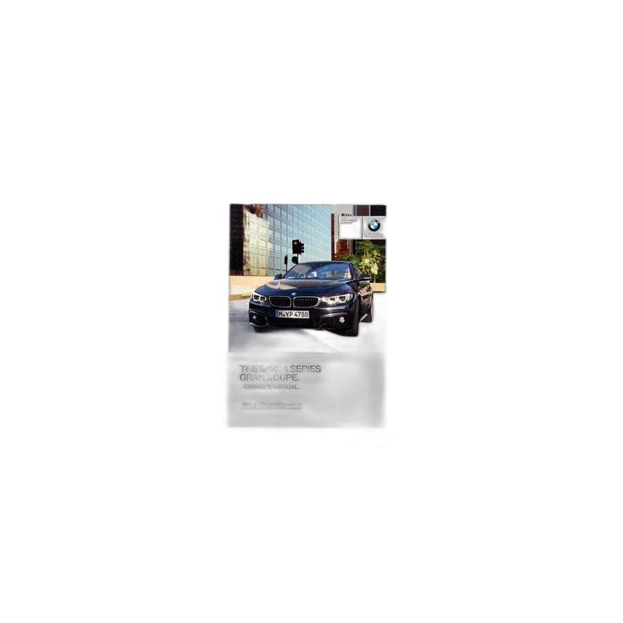 Genuine BMW 01402974451 Owner's Manual For F36 ENUS (Inc. 428iX, 440i & 430i)