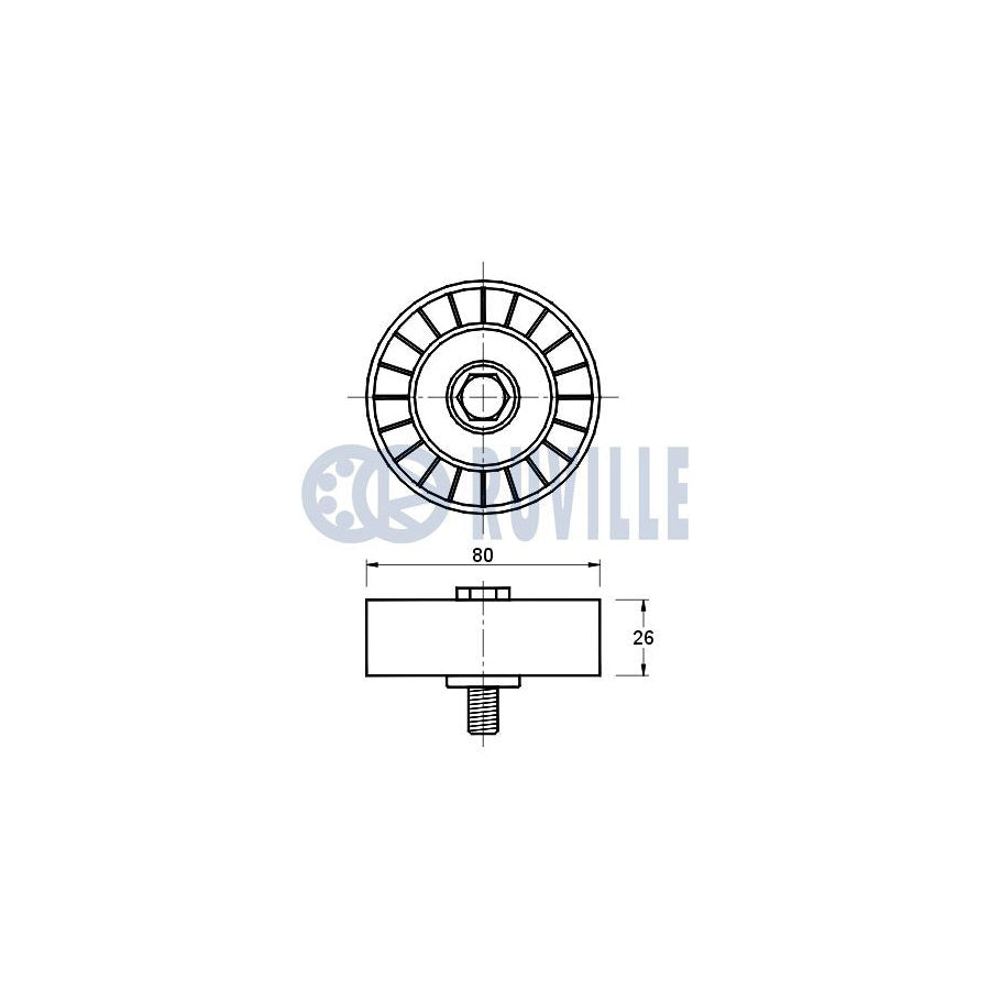 Ruville 55129 Alternator Freewheel Clutch