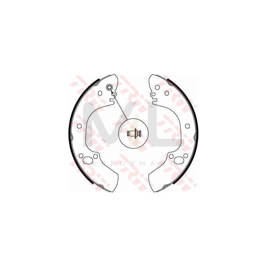 TRW GS8462 Brake Shoe Set