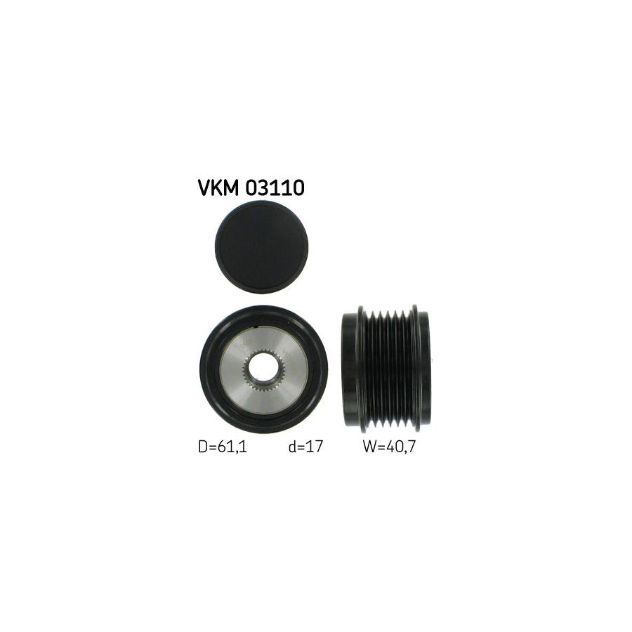 Skf Vkm 03110 Alternator Freewheel Clutch