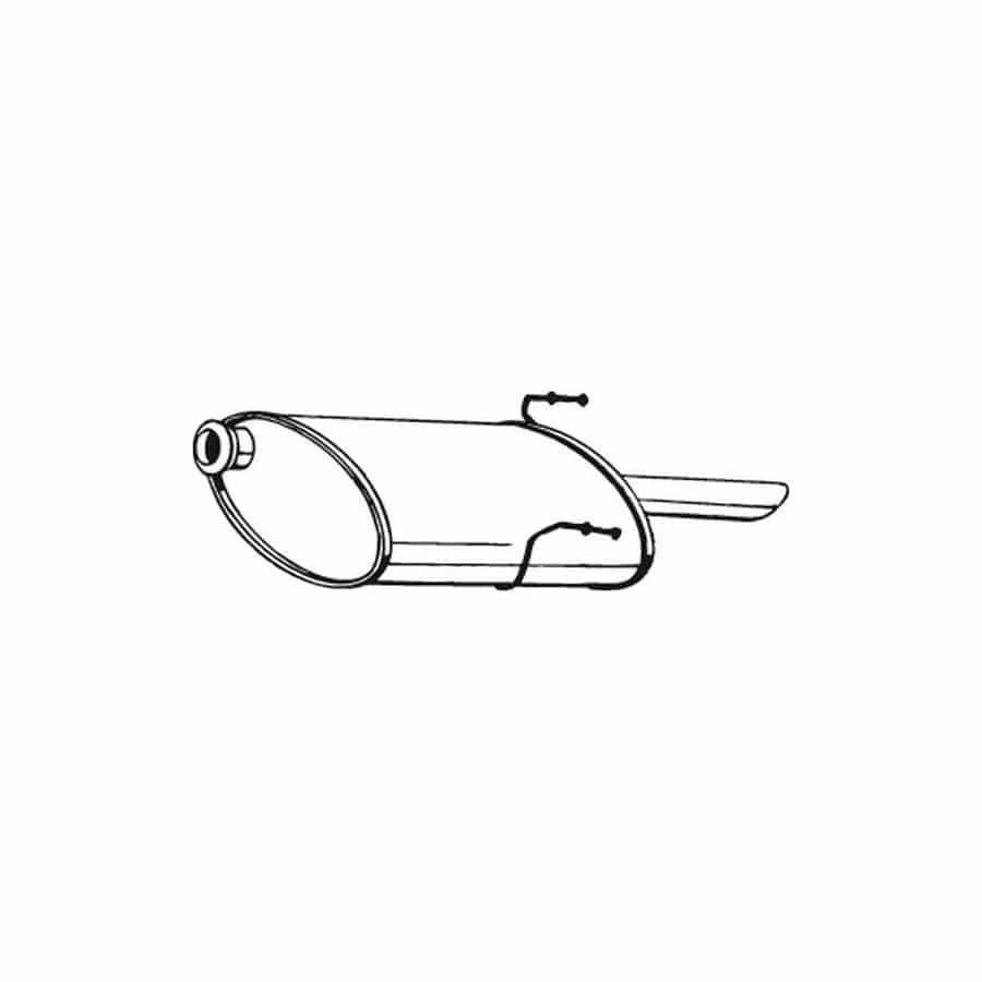 Bosal 190-289 Rear Silencer for Peugeot 406 Estate