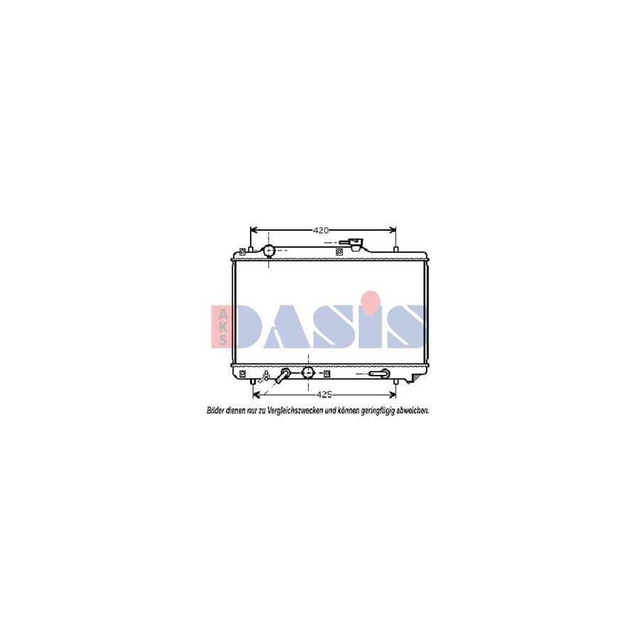 AKS Dasis 320004N Engine Radiator for Suzuki Baleno I Estate (Eg)