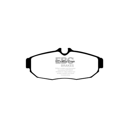 EBC PD04KR315 Ford Mustang Bluestuff Rear Brake Pad & Plain Disc Kit 2 | ML Performance UK Car Parts