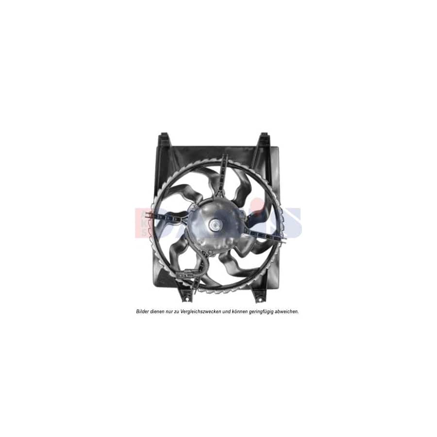 AKS Dasis 568052N Fan, Radiator for Hyundai Santa Fe II (CM)