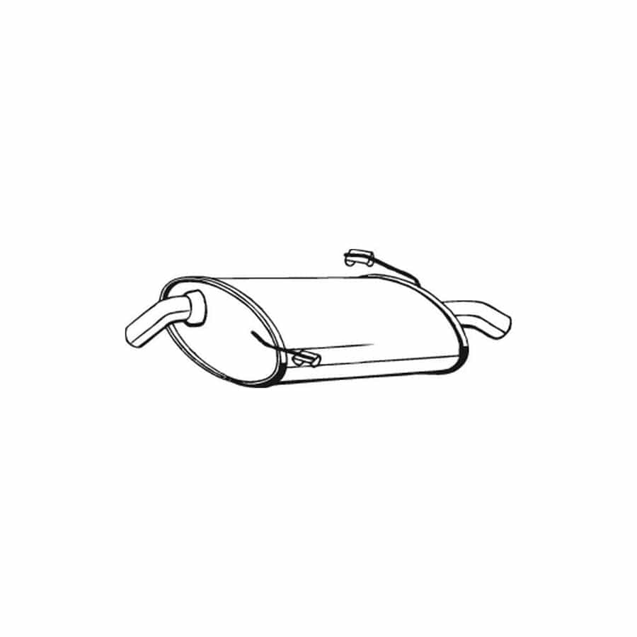 Bosal 190-239 Rear Silencer for Peugeot 605 Saloon