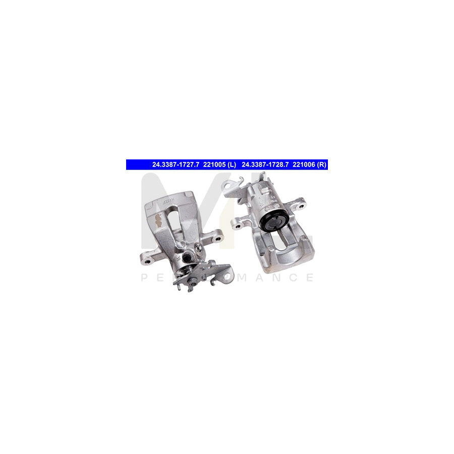 ATE 24.3387-1727.7 Brake Caliper without holder