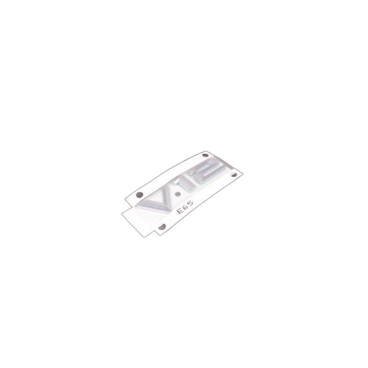 Genuine BMW 51147033256 E65 E67 E66 Lettering Right - V12 - (Inc. 760LiS, 760i & 760Li)