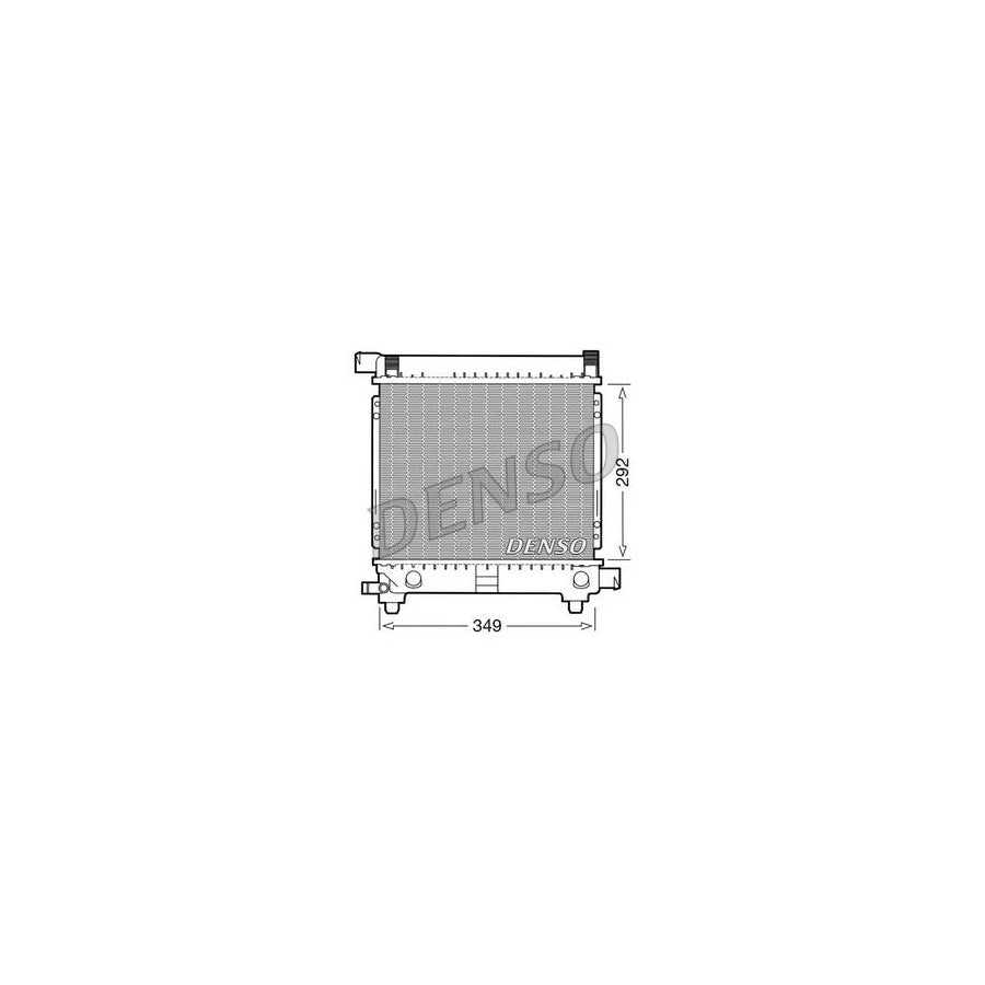 DENSO DRM17027 Engine Radiator