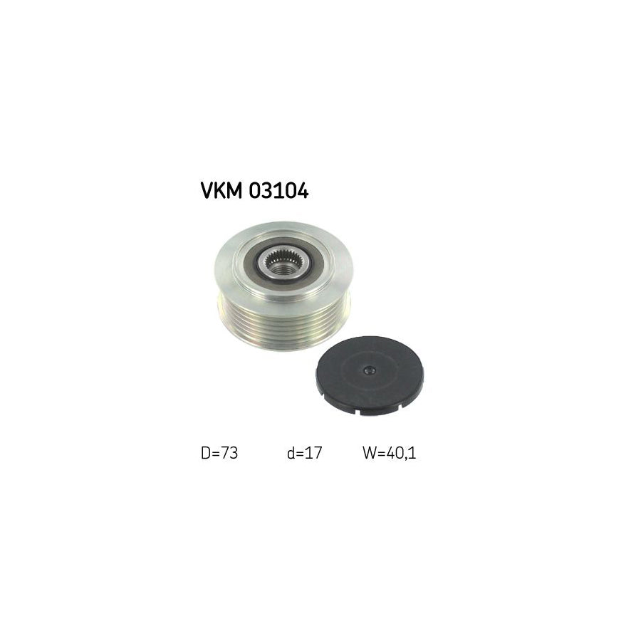 Skf Vkm 03104 Alternator Freewheel Clutch For VW Transporter
