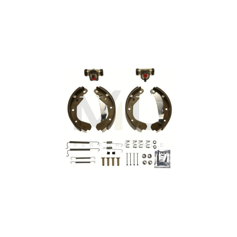 TRW Brake Kit BK1620 Brake Shoe Set with wheel brake cylinder