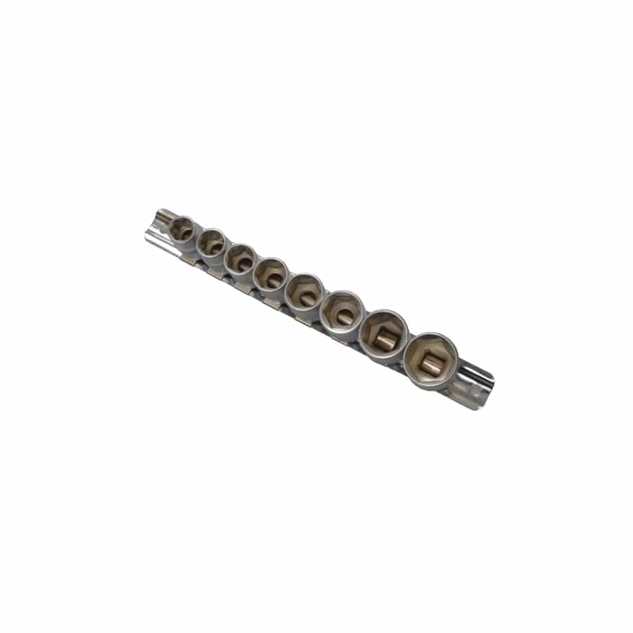 BlueSpot Tools B/S01524 3/8in Drive Socket Set on Rail, 8 Piece