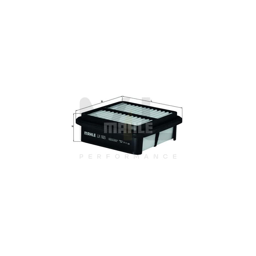 MAHLE ORIGINAL LX 1925 Air Filter Filter Insert | ML Performance Car Parts