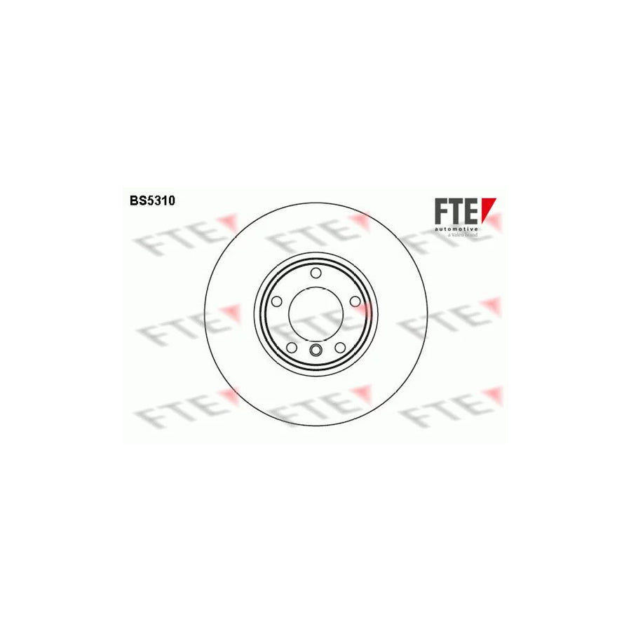 FTE 9071254 Brake Disc for BMW 5 Series