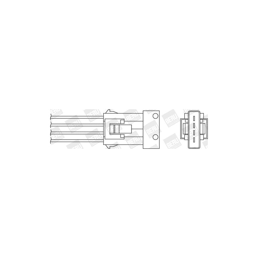 Beru Oph011 Lambda Sensor for Saab 9-3