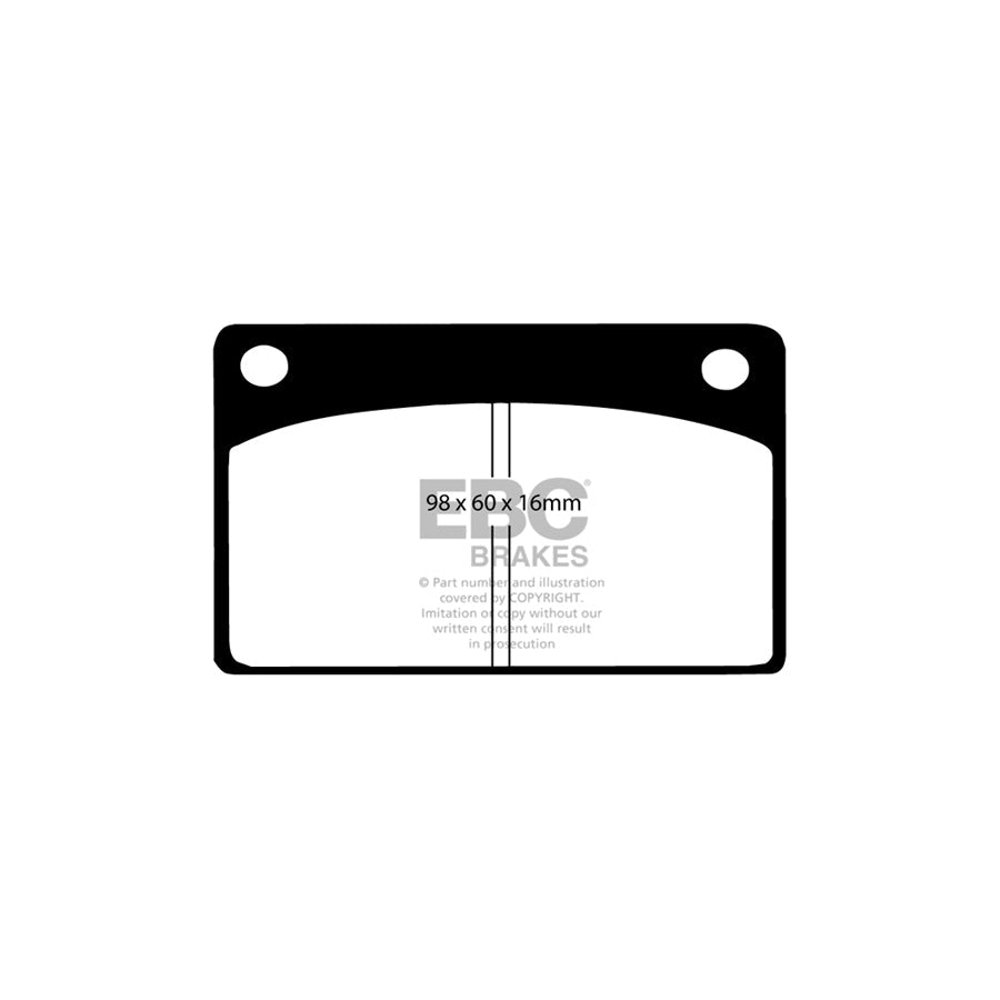 EBC PD40K2007 Volvo Ultimax Pad & Plain Disc Kit - Girling/TRW Caliper 2 | ML Performance UK Car Parts