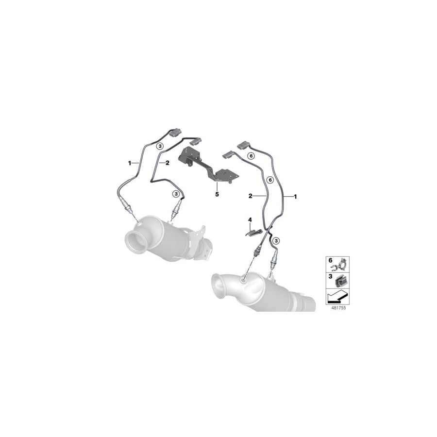 Genuine BMW 11788658273 EWB G12 Clip Retainer (Inc. Phantom EWB, Cullinan Black Badge & Phantom)