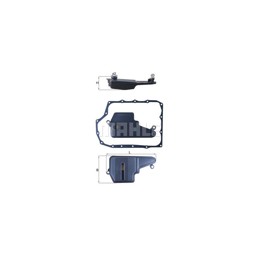 Mahle Original Hx 193D Hydraulic Filter, Automatic Transmission | ML Performance UK Car Parts