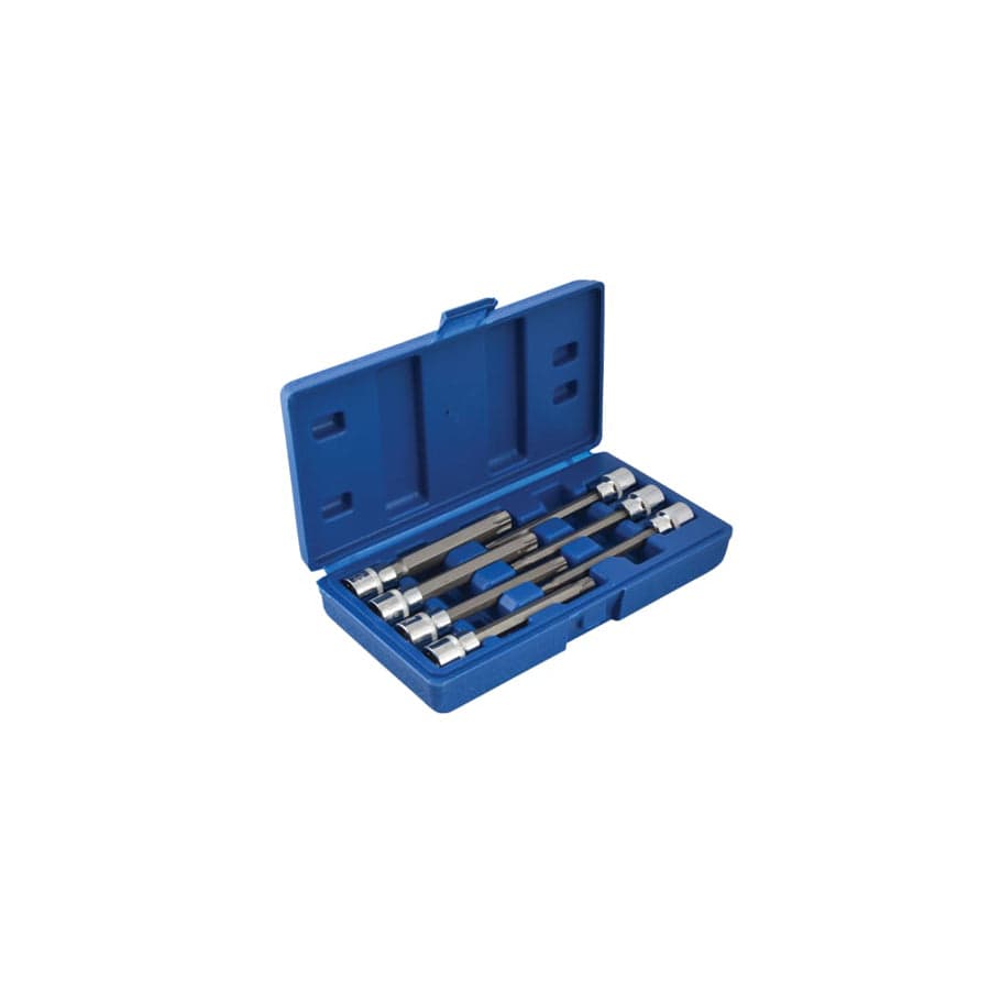 BlueSpot Tools B/S01514 3/8in Drive Extra Long TORX Socket Bit Set, 7 Piece