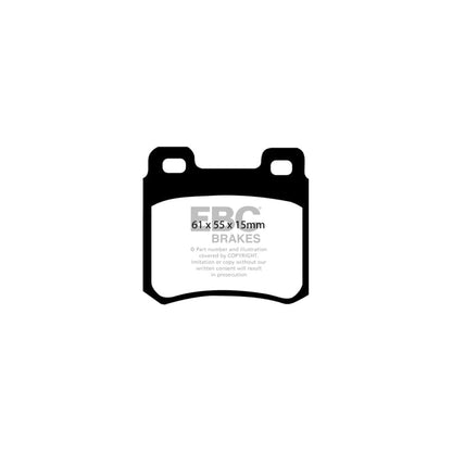 EBC PD40K1158 Mercedes-Benz W202 Ultimax Pad & Plain Disc Kit - ATE Caliper 3 | ML Performance UK Car Parts