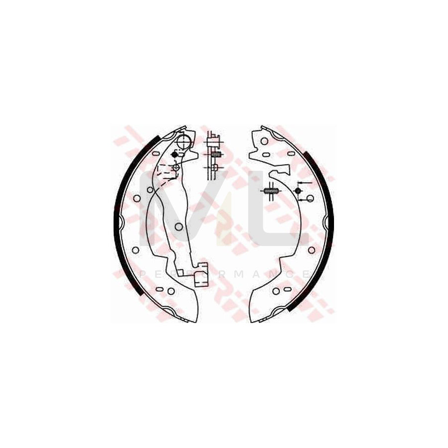 TRW GS6190 Brake Shoe Set