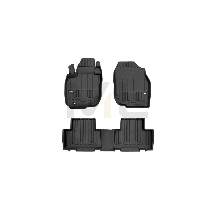 FROGUM Tailored, ProLine 3D409163 Floor mat set for TOYOTA RAV4 III Off-Road (XA30) Elastomer, Front and Rear, Quantity: 3, Black, (LHD)