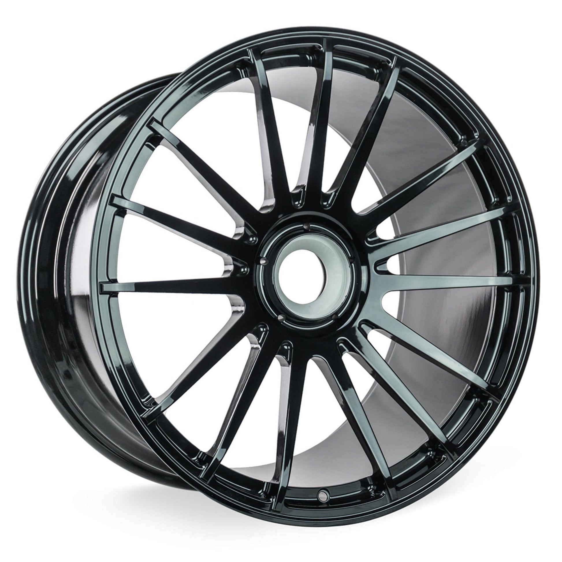 MANHART MHR991LVL1100 LEVELLA LVL1.1 MONOBLOCK RIM SET FOR PORSCHE 911 TURBO (S) - GLOSS BLACK