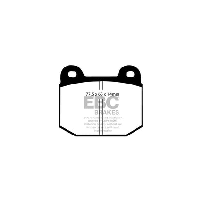 EBC DP3197/2C Morgan Aero 8 Redstuff Rear Brake Pads - AP Caliper 2 | ML Performance UK Car Parts