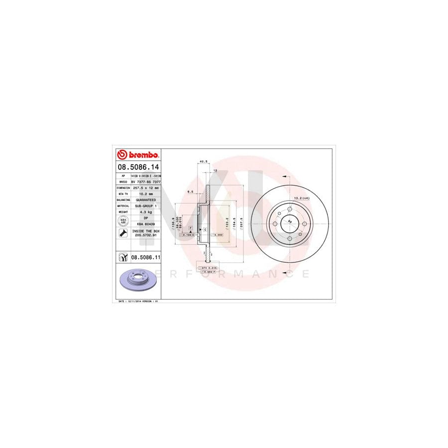 brembo-08-5086-14-brake-disc-solid-with-bolts-screws