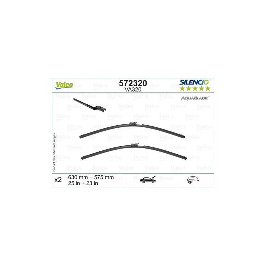 Valeo 572320 Wiper Blade Suitable For Mercedes-Benz S-Class