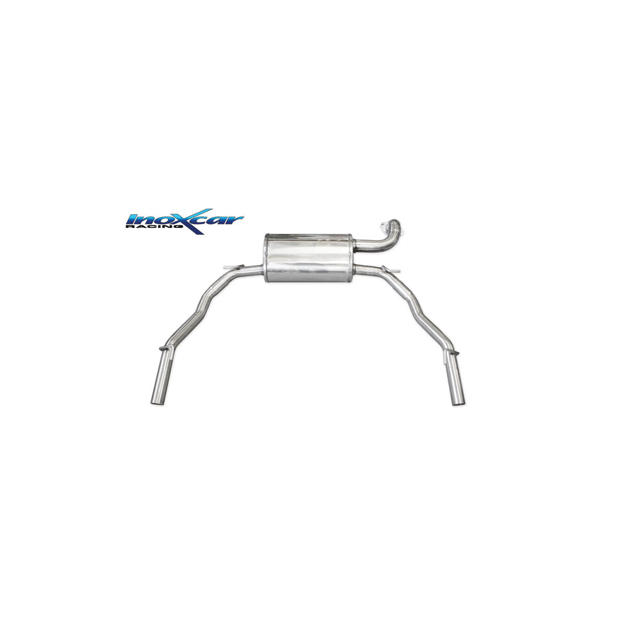 InoXcar HOCI.02.50 Honda Civic Stainless Steel Rear Exhaust