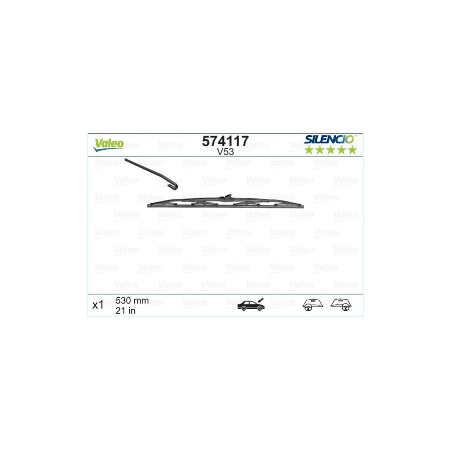 Valeo Silencio Standard 574117 Wiper Blade