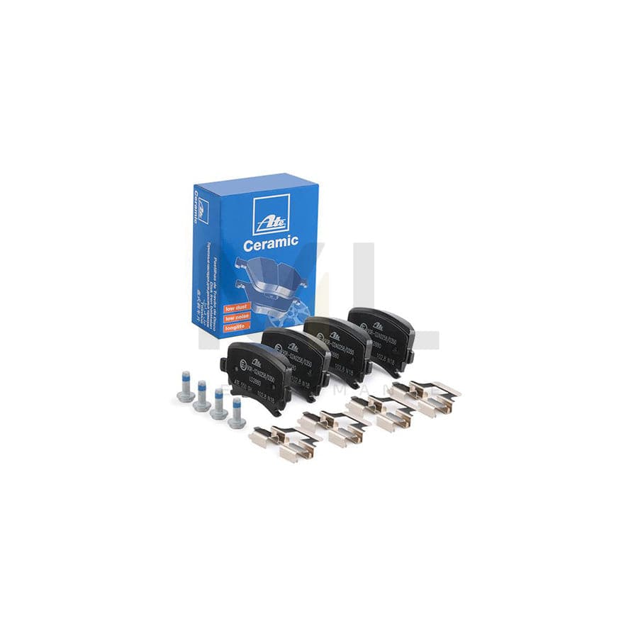 ATE Ceramic 13.0470-2880.2 Brake pad set excl. wear warning contact, prepared for wear indicator, with brake caliper screws, with accessories